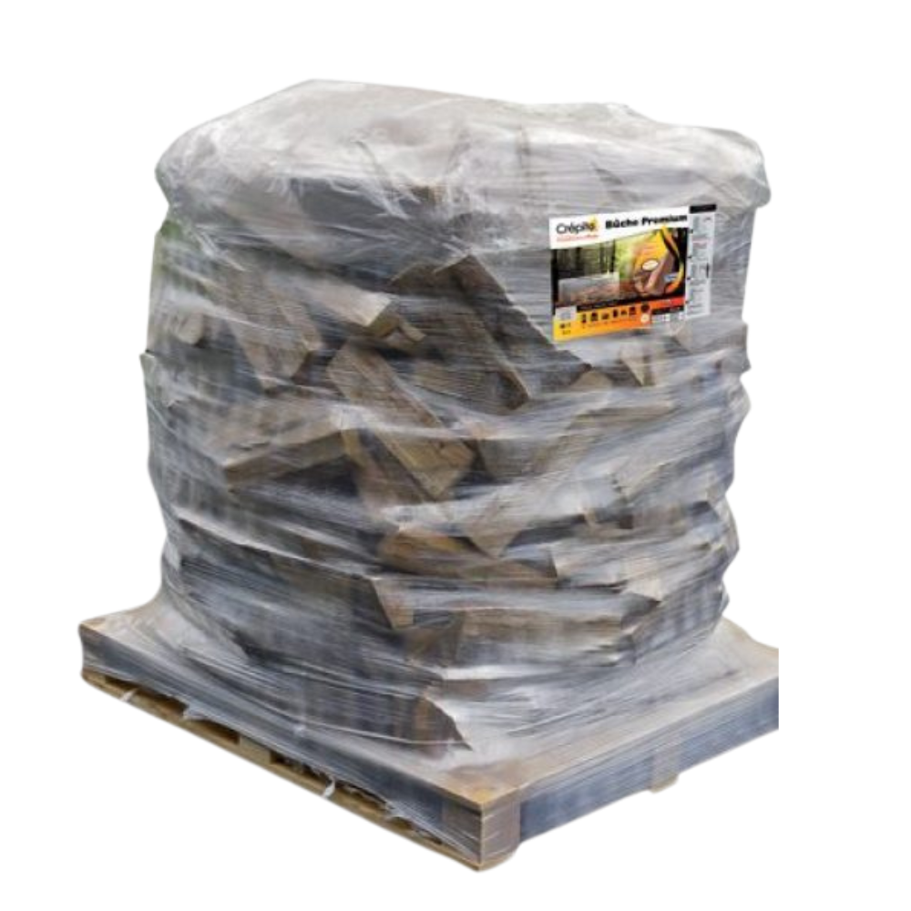 Bois de chauffage premium étuvé 30 cm – palette 1,3 m³ – vue 4