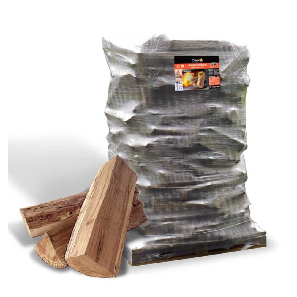 Bois de chauffage premium ultra sec 25 cm – palette 2 m³ – vue 5